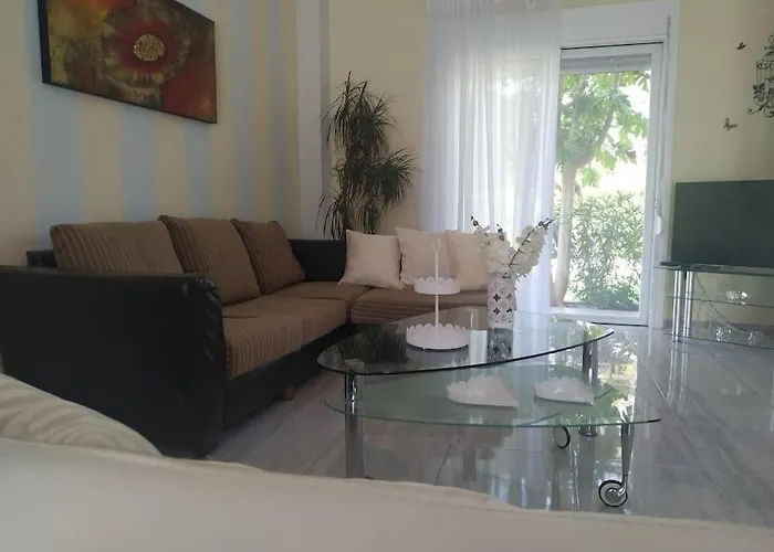 Apartman Greek Style Ground Floor & Pool Jaliszósz